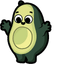 Kawaii Avocado Mouse pointer cursor