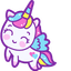 Enchanted Baby Unicorn pointer cursor