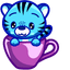 Whimsy Blue Berry pointer cursor