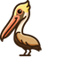 Inspired by the Graceful Brown Pelican pointer cursor