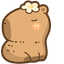 Capybara pointer cursor
