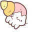 Adorable Cute Cat Snail default cursor