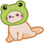 Whimsical Frog's Hat default cursor
