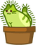 Fluffy Cat Cactus default cursor