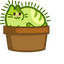 Fluffy Cat Cactus pointer cursor