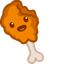 Chicken Leg pointer cursor