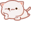 Cute Chill Cat pointer cursor