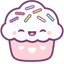 Chocolate Milk and Cupcake pointer cursor