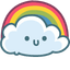Adorable Cute Cloud Custom pointer cursor