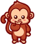 Dabbing Monkey default cursor