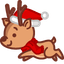 Cute Reindeer pointer cursor