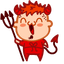 Cute Angel and Devil default cursor