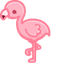 Flamingo pointer cursor