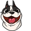French Bulldog pointer cursor