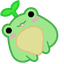 Whimsical Frog default cursor