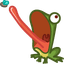 Adorable Frog default cursor