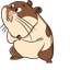 Hamster default cursor