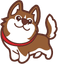Brown Husky Delight default cursor