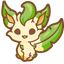 Enchanted Leafeon pointer cursor