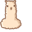 Cute Llama pointer cursor