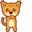 Kawaii Cute Lynx pointer cursor