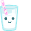 Charming Milk and Cookie default cursor