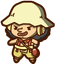 Cute Usopp pointer cursor