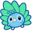 Adorable Peacock pointer cursor