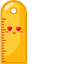 Purple Pencil and Ruler pointer cursor
