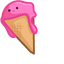 Pink Ice Cream pointer cursor
