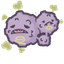 Cute Cursor Pokemon Koffing & Weezing pointer cursor