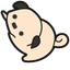 Cute Pug default cursor