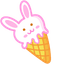 Cute Rabbit default cursor
