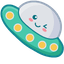 Rocket and UFO pointer cursor