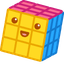 Rubik's Inspired pointer cursor
