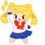 Cute Sailor Moon default cursor