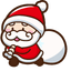 Santa's Whimsical pointer cursor