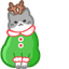 Santa Deer Cats pointer cursor