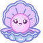 Cute Pearl Shell pointer cursor