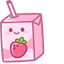 Strawberry Milk and Donut default cursor