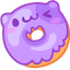Strawberry Milk and Donut pointer cursor