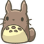 Whimsical Totoro pointer cursor
