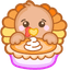 Turkey and Pie Delight pointer cursor