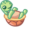 Green Turtle pointer cursor