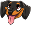 Dachshund Wiener pointer cursor