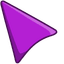 Dark Orchid default cursor