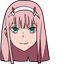 Zero Two pointer cursor