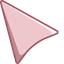 Pink Arrow default cursor