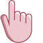 Pink Arrow pointer cursor
