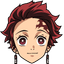 Tanjiro Kamado pointer cursor